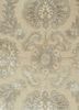 aurora ivory wool and silk hand knotted Rug - CloseUp