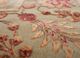 aurora red and orange wool and silk hand knotted Rug - CloseUp
