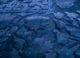 aurora blue wool and silk hand knotted Rug - CloseUp