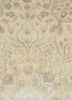 aurora ivory wool and silk hand knotted Rug - CloseUp