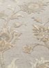 aurora grey and black wool and silk hand knotted Rug - CloseUp aurora grey and black wool and silk hand knotted Rug - CloseUp