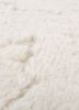 zuri ivory wool hand knotted Rug - CloseUp
