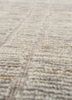 manifest blue afghan wool hand knotted Rug - CloseUp