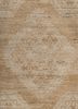 thyme beige and brown afghan wool hand knotted Rug - CloseUp thyme beige and brown afghan wool hand knotted Rug - CloseUp