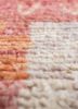 manifest red and orange wool hand knotted Rug - CloseUp manifest red and orange wool hand knotted Rug - CloseUp