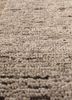 manifest beige and brown afghan wool hand knotted Rug - CloseUp