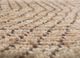 manifest beige and brown afghan wool hand knotted Rug - CloseUp