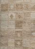 manifest gold wool hand knotted Rug - CloseUp