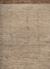 manifest beige and brown wool hand knotted Rug - CloseUp