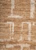 manifest beige and brown afghan wool hand knotted Rug - CloseUp manifest beige and brown afghan wool hand knotted Rug - CloseUp