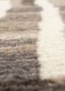 manifest beige and brown afghan wool hand knotted Rug - CloseUp manifest beige and brown afghan wool hand knotted Rug - CloseUp