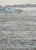 entropy blue wool hand knotted Rug - CloseUp entropy blue wool hand knotted Rug - CloseUp