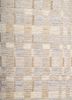 manifest ivory wool hand knotted Rug - CloseUp