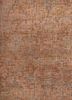 erbe beige and brown wool hand knotted Rug - CloseUp erbe beige and brown wool hand knotted Rug - CloseUp