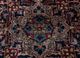 gulmarg red and orange silk hand knotted Rug - CloseUp gulmarg red and orange silk hand knotted Rug - CloseUp