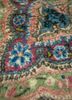 aalam pink and purple wool hand knotted Rug - CloseUp aalam pink and purple wool hand knotted Rug - CloseUp