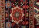 aalam red and orange wool hand knotted Rug - CloseUp aalam red and orange wool hand knotted Rug - CloseUp
