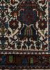 aalam blue wool hand knotted Rug - CloseUp