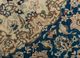 aalam blue wool hand knotted Rug - CloseUp aalam blue wool hand knotted Rug - CloseUp