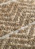 indusbar beige and brown jute and hemp flat weaves Rug - CloseUp indusbar beige and brown jute and hemp flat weaves Rug - CloseUp
