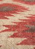 bedouin red and orange jute and hemp flat weaves Rug - CloseUp bedouin red and orange jute and hemp flat weaves Rug - CloseUp