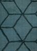 indusbar blue wool flat weaves Rug - CloseUp indusbar blue wool flat weaves Rug - CloseUp