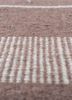 indusbar beige and brown wool flat weaves Rug - CloseUp