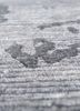 entropy blue wool and viscose hand knotted Rug - CloseUp entropy blue wool and viscose hand knotted Rug - CloseUp