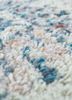nuray blue polyester hand knotted Rug - CloseUp