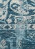 gulmarg blue silk hand knotted Rug - CloseUp gulmarg blue silk hand knotted Rug - CloseUp