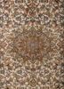 gulmarg blue silk hand knotted Rug - CloseUp gulmarg blue silk hand knotted Rug - CloseUp