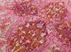 free verse by kavi red and orange wool and silk hand knotted Rug - CloseUp free verse by kavi red and orange wool and silk hand knotted Rug - CloseUp