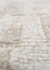 aprezo ivory wool and bamboo silk hand knotted Rug - CloseUp