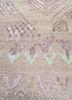 uvenuti ivory wool and bamboo silk hand knotted Rug - CloseUp