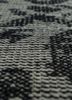 manifest grey and black wool hand knotted Rug - CloseUp manifest grey and black wool hand knotted Rug - CloseUp