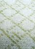 kairos green wool hand knotted Rug - CloseUp