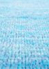 kairos blue wool hand knotted Rug - CloseUp kairos blue wool hand knotted Rug - CloseUp