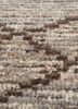 zuri beige and brown wool hand knotted Rug - CloseUp zuri beige and brown wool hand knotted Rug - CloseUp
