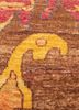 cyanna red and orange wool hand knotted Rug - CloseUp cyanna red and orange wool hand knotted Rug - CloseUp