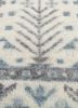 erbe blue wool hand knotted Rug - CloseUp erbe blue wool hand knotted Rug - CloseUp