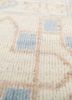 erbe ivory wool hand knotted Rug - CloseUp