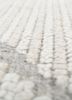 manifest ivory wool hand knotted Rug - CloseUp