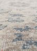 erbe blue wool hand knotted Rug - CloseUp erbe blue wool hand knotted Rug - CloseUp