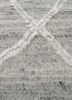 zuri grey and black wool hand knotted Rug - CloseUp zuri grey and black wool hand knotted Rug - CloseUp