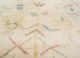 far east ivory wool hand knotted Rug - CloseUp far east ivory wool hand knotted Rug - CloseUp