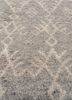 zuri grey and black wool hand knotted Rug - CloseUp zuri grey and black wool hand knotted Rug - CloseUp