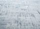 entropy grey and black wool and silk hand knotted Rug - CloseUp