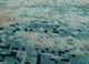 entropy blue wool and silk hand knotted Rug - CloseUp entropy blue wool and silk hand knotted Rug - CloseUp