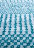 kairos blue wool and viscose hand knotted Rug - CloseUp kairos blue wool and viscose hand knotted Rug - CloseUp