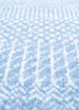 kairos blue wool and viscose hand knotted Rug - CloseUp kairos blue wool and viscose hand knotted Rug - CloseUp